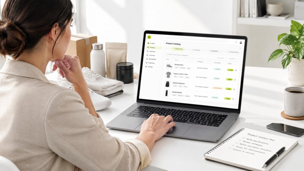How to write product descriptions at scale without sacrificing search visibility